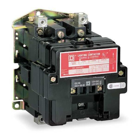 120VAC Mechanically Held Lighting Contactor 4P 30A