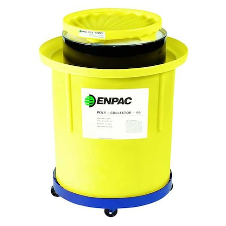 Spill Collection System,Yellow,600 lb.