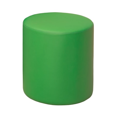 Regency Logan Round Stool Ottoman- Envy Green