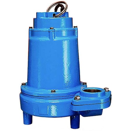 Submersible Effluent Pump,1HP,230V