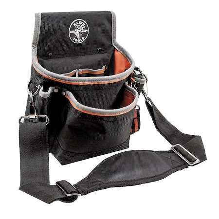 Black Ballistic Nylon 15 Pockets, 5243