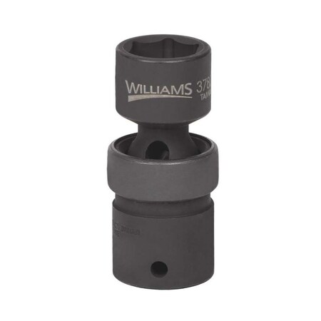 1/2" Drive Impact Socket Black Industrial, Universal 1/2" D,6Pt,20mm