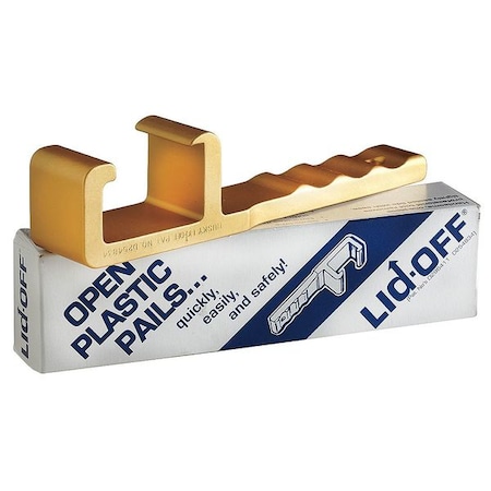 Lid-Off,8 In,Metal,Gold