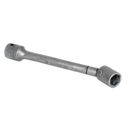 Socket Flextension 1/2" Drive x 1/2", 6.57" Length, Black Industrial, JHWISSXT618