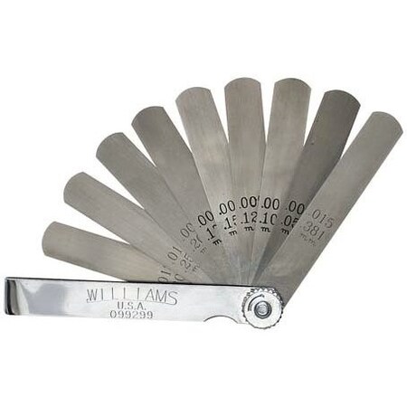 Williams Standard Feeler Gauge Set