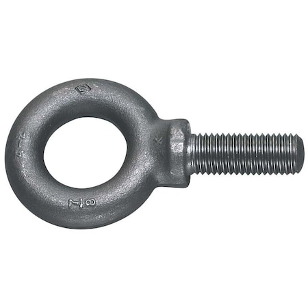 Eye Bolt With Shoulder, Carbon Steel
