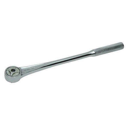 3/8" Drive, 10-1/2" Hand Ratchet, Chrome plated
