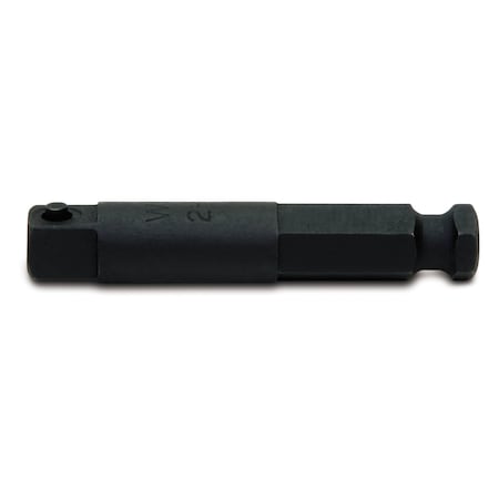 3/8" Drive Impact Extension, SAE, 1 pcs, Industrial Black, 2-3/4" L