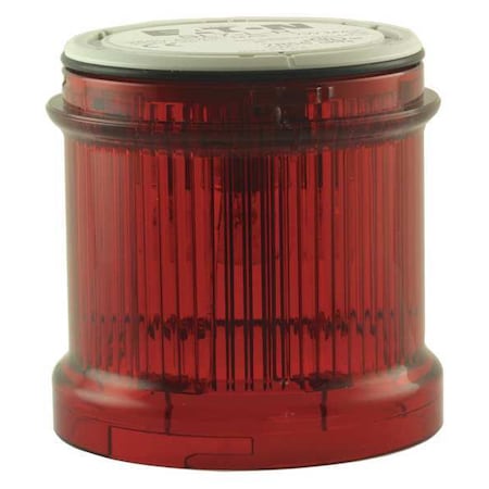 Tower Light Module, 24V AC, 24V DC, Red, 70 mm Dia., 3 in Height, LED, SL4 Series