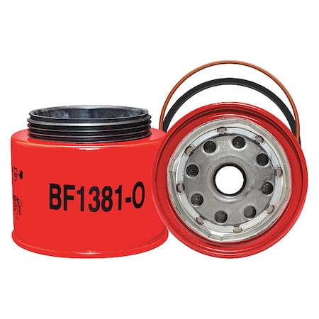 Fuel Filter,Spin-On Design,2-15/32" L