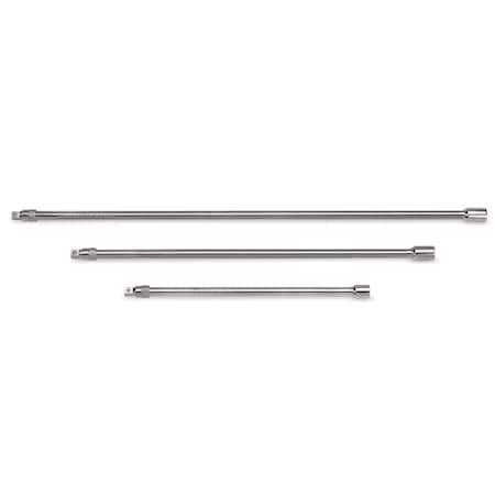 Locking Extension Bar 3/8" Dr, 18" L, 1 Pieces, Chrome plated