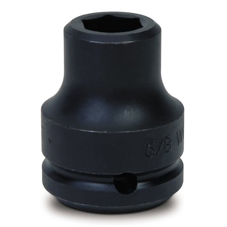 3/4" Drive Impact Socket Black Industrial, 3/4" D,6Pt,1-15/16