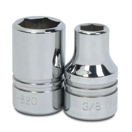 1/2" Drive, 11/16" SAE Socket, 6 Points, Standard 1/2" D,6Pt,11/16