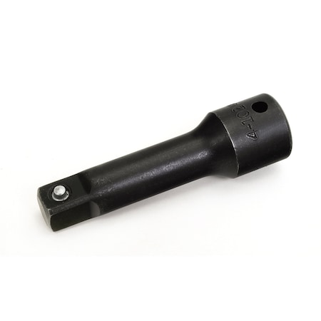 1/2" Drive Impact Extension, SAE, 1 pcs, Industrial Black, 3-1/2" L