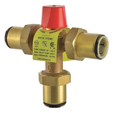 Thermostatic Mixing Valve,1 in.