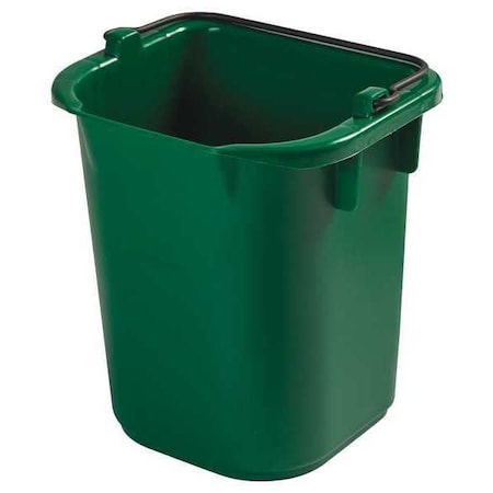 Disinfecting Pail,5 qt,Green