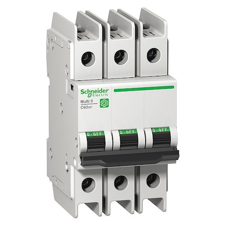 IEC Miniature Circuit Breaker, MULTI9 Series, 10A, 3 Pole, 240/415/440V AC, 14kA at 240V AC