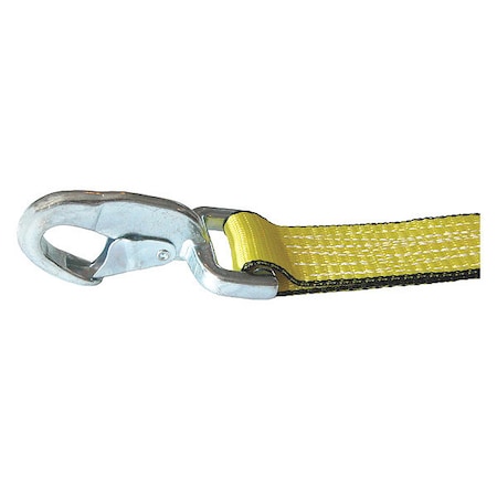 Tiedown, RtchtStrapAsmbly, 3300 lb, Snap Hk