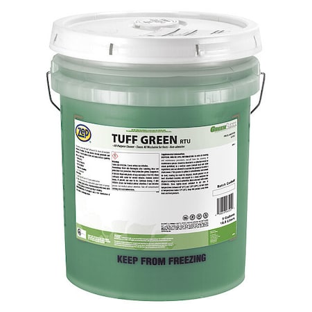 Cleaner,Size 5 gal.,Pail,Liquid
