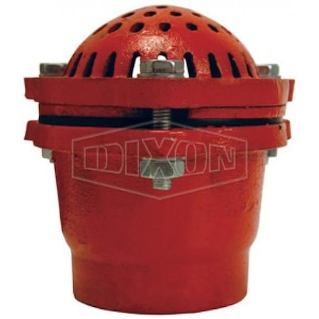 2" Threaded Cast Iron Foot Valve