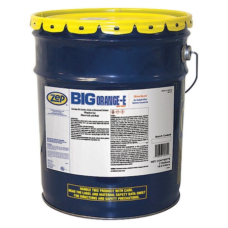 Degreaser, 5 Gal Drum, Liquid, Orange