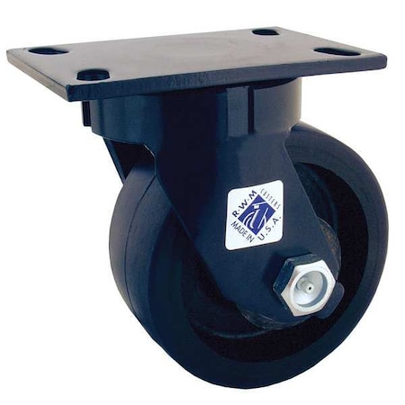Kingpinless Swivel Plate Caster,1600 lb.
