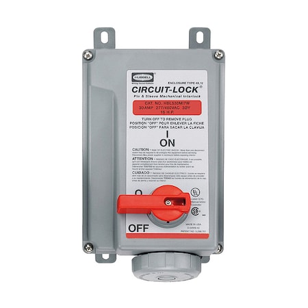 Mechanical Interlock,480VAC,30A