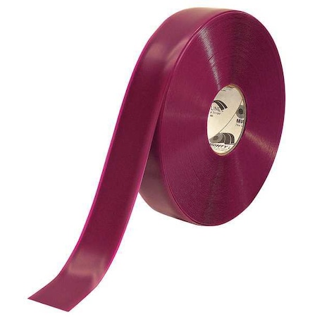 Industrial Safety Floor Marking Tape Vinyl Purple, 2" W x 100 ft. L, 50 mil Thick