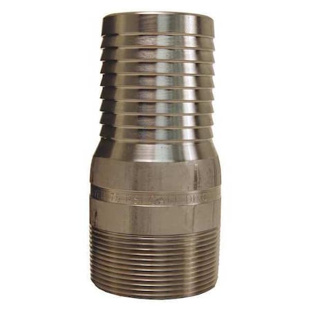 King Nipple,NPT Threaded Stainless,2"