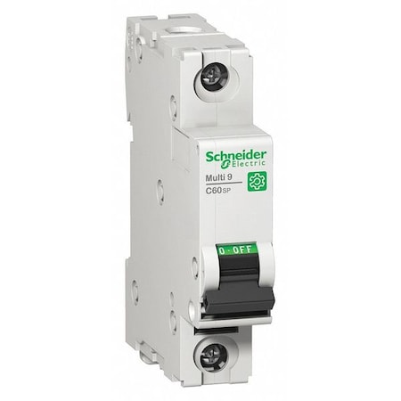 Miniature Circuit Breaker, C60SP Series, 50A, 1 Pole, 240/415V AC, 10kA at 120/240V AC, C Curve