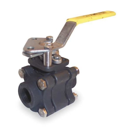 Ball Valve,3/4" Pipe,Graphite Body Seal
