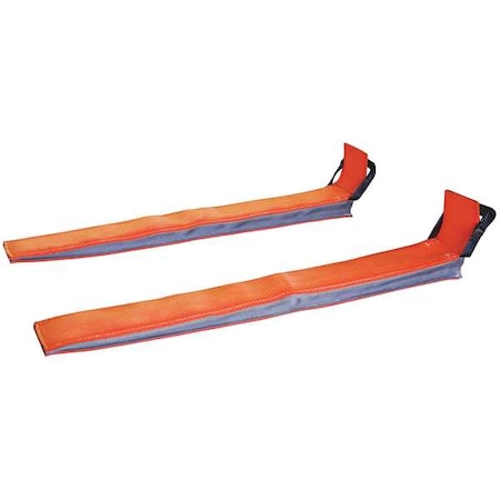 Fork Covers,48 x 6 In,Pr