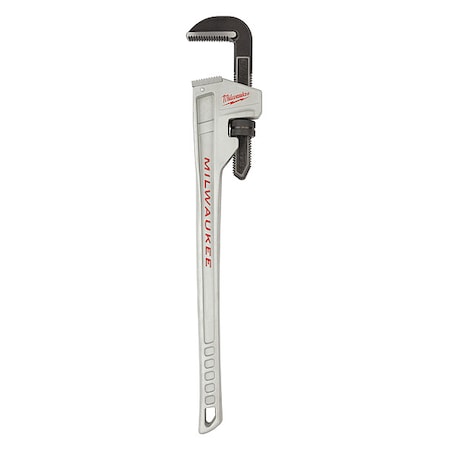 36" Aluminum Pipe Wrench, 5" Jaw Capacity