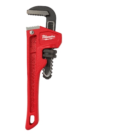 6 in L 3/4 in Cap. Cast Iron Straight Pipe Wrench