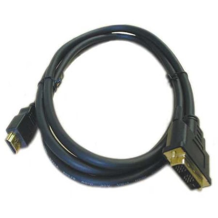 DVI Male to HDMI Male,Black,2 M Long