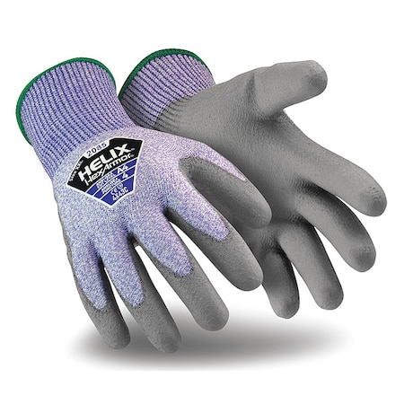 Coated Gloves, Cut Level A4 ,Dipped ,Polyurethane ,Rough ,3XL 1 PR