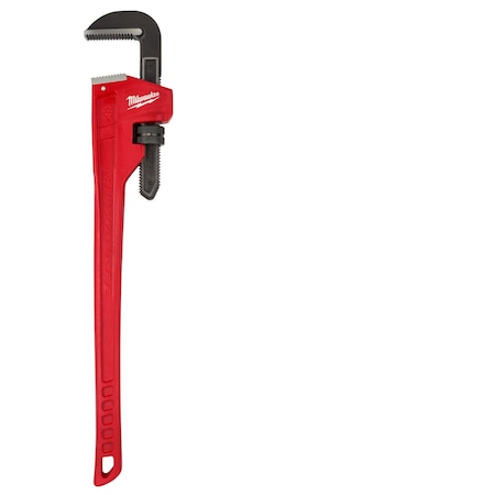 36 in L 5 in Cap. Cast Iron Straight Pipe Wrench