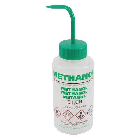 Translucent, 500 mL. Wash Bottle, PK5
