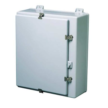 Twist Latch Electrical Enclosures, 36.31 in H, 13.36 in D, 30 in W, 1, 12, 3, 3R, 4X, Fiberglass