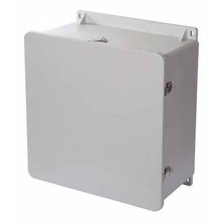Padlockable Hasp Electrical Enclosures, 23.88 in H, 11.33 in D, 24 in W, 1, 12, 3R, 4X, 6P