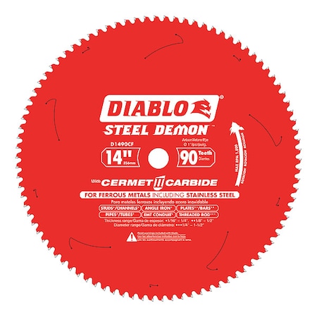 14",90-Teeth Circular Saw Blade