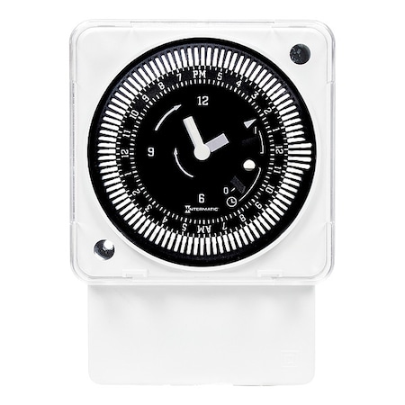 Electromechanical Timer,24-Hour,SPDT