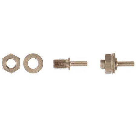 Brush Drive Arbor,1/2" Arbor Hole,4 pcs.