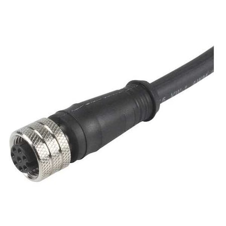 M12 Shielded Cable, 8 Pins, 2.0m L