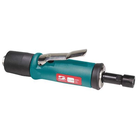 Straight Die Grinder, 1/4 in NPT Female Air Inlet, 1/4 in Collet, Heavy Duty, 24,000 RPM, 0.5 hp
