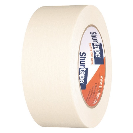 Masking Tape, 4.8 mil Thick, Tan, 24 PK