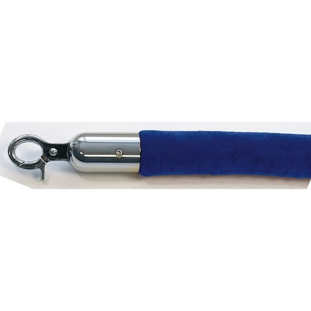 Barrier Rope, Velour, 6 ft L