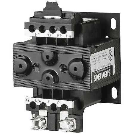 Control Transformer, 75 VA, 24V AC, 240/480V AC