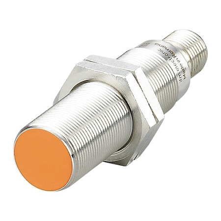 Cylindrical, Inductive Proximity Sensor, 18 mm Dia., Brass, M12, 3 Wires, Shielded