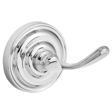 Bathroom Hook,Metal,Polished,2 5/8 in W